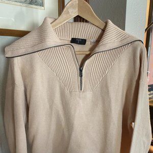 Half Zip Lightweight Pullover Sweater